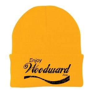 Enjoy Woodward Ave Knit Cap Winter Beanie