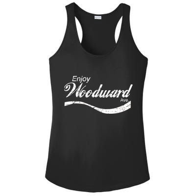 Enjoy Woodward Ave Ladies PosiCharge Competitor Racerback Tank