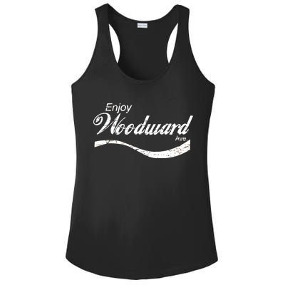 Enjoy Woodward Ave Ladies PosiCharge Competitor Racerback Tank