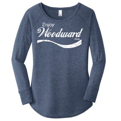 Enjoy Woodward Ave Women's Perfect Tri Tunic Long Sleeve Shirt