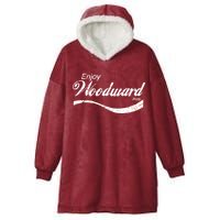 Enjoy Woodward Ave Hooded Wearable Blanket