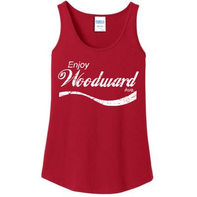 Enjoy Woodward Ave Ladies Essential Tank