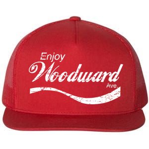 Enjoy Woodward Ave Flat Bill Trucker Hat