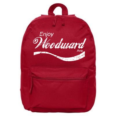 Enjoy Woodward Ave 16 in Basic Backpack