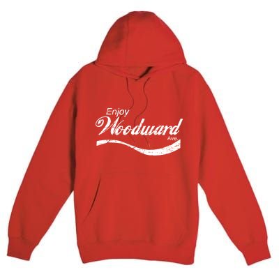 Enjoy Woodward Ave Premium Pullover Hoodie