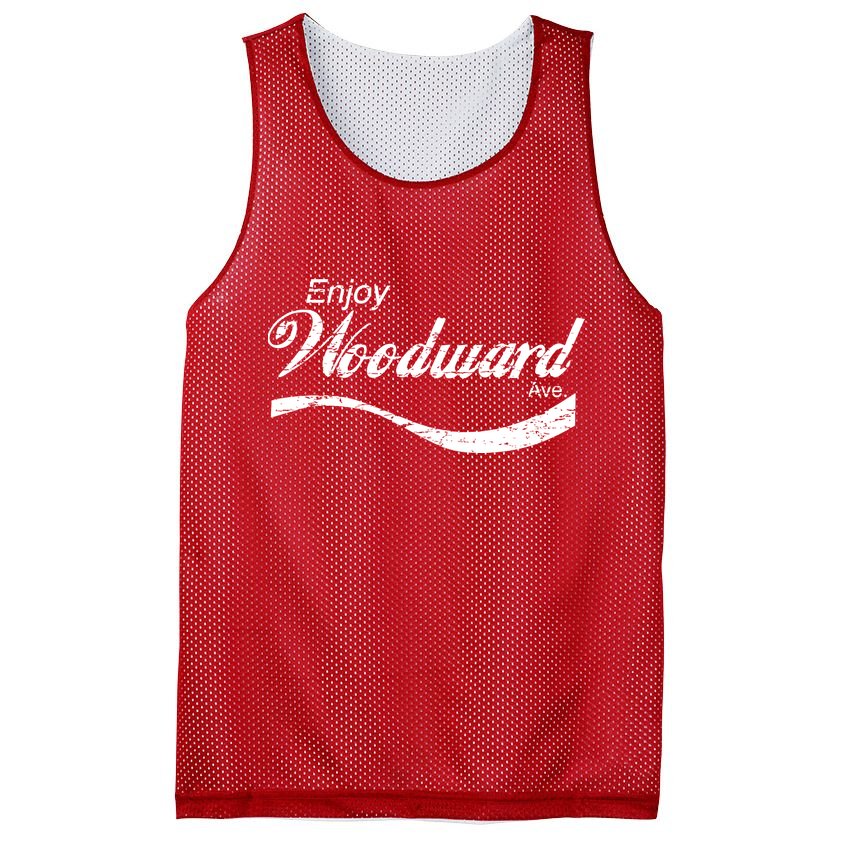 Enjoy Woodward Ave Mesh Reversible Basketball Jersey Tank