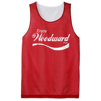 Enjoy Woodward Ave Mesh Reversible Basketball Jersey Tank