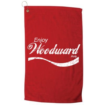 Enjoy Woodward Ave Golf Towel