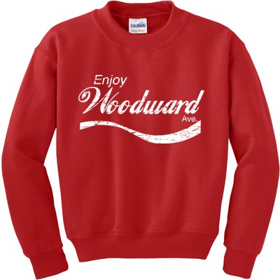 Enjoy Woodward Ave Kids Sweatshirt