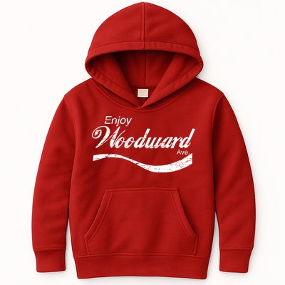 Enjoy Woodward Ave Kids Hoodie