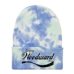 Enjoy Woodward Ave Tie Dye 12in Knit Beanie