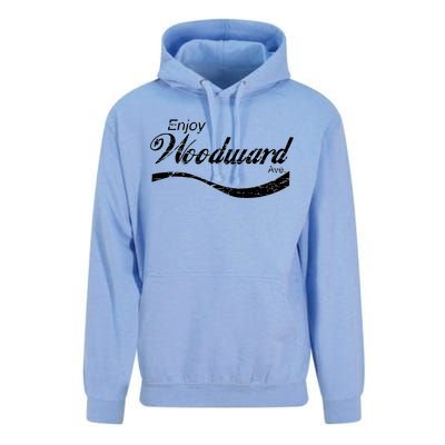 Enjoy Woodward Ave Unisex Surf Hoodie