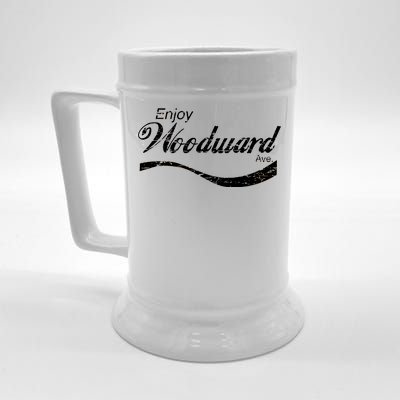 Enjoy Woodward Ave Beer Stein