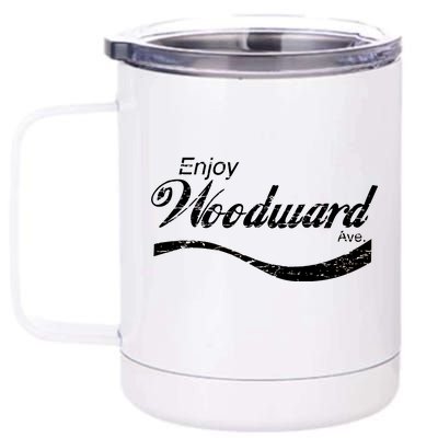 Enjoy Woodward Ave 12 oz Stainless Steel Tumbler Cup