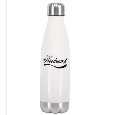 Enjoy Woodward Ave Stainless Steel Insulated Water Bottle