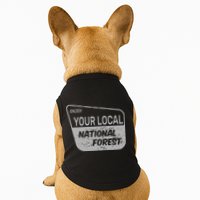 Enjoy Your Local National Forest Doggie Tank