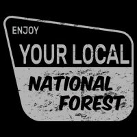 Enjoy Your Local National Forest Tall T-Shirt