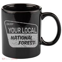 Enjoy Your Local National Forest 11oz C Handle Ceramic Mug