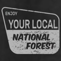 Enjoy Your Local National Forest Golf Towel