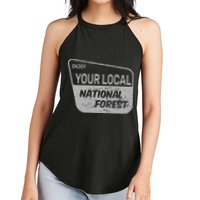 Enjoy Your Local National Forest Women's Perfect Tri Rocker Tank