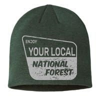 Enjoy Your Local National Forest Sustainable Beanie