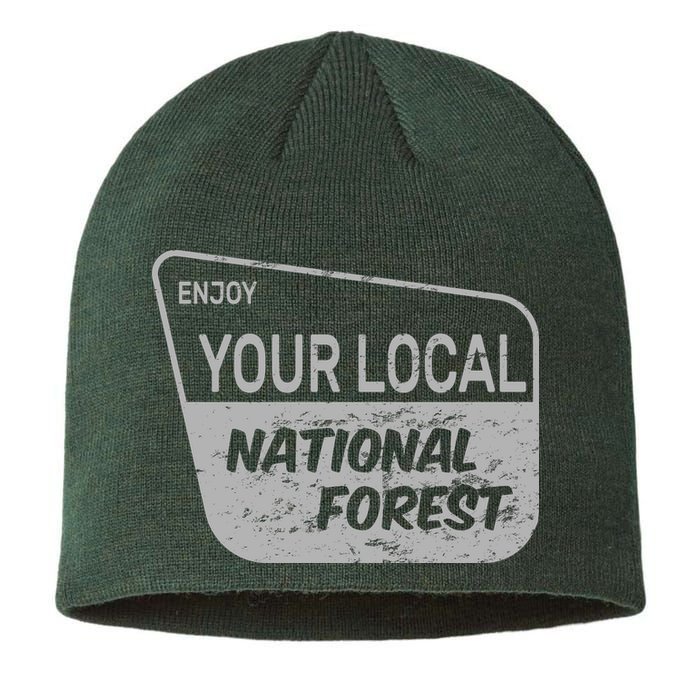 Enjoy Your Local National Forest Sustainable Beanie