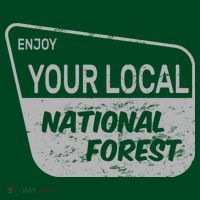 Enjoy Your Local National Forest Visor