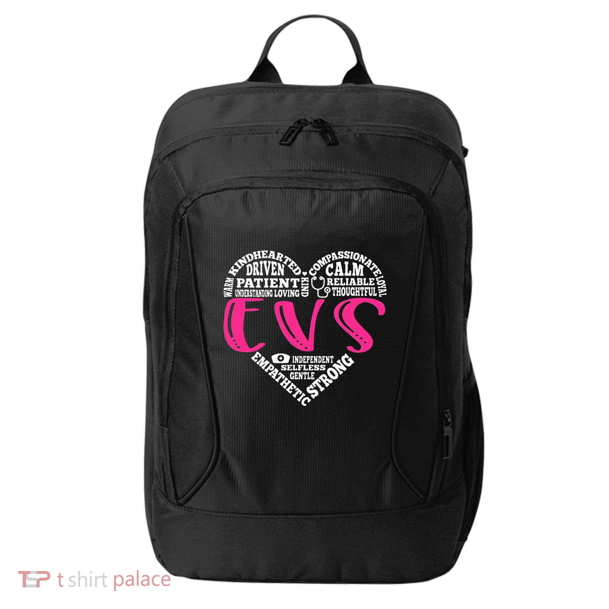 EVS Nurse Love Nursing Students CNA RN Life Nurse Week Gifts City Backpack