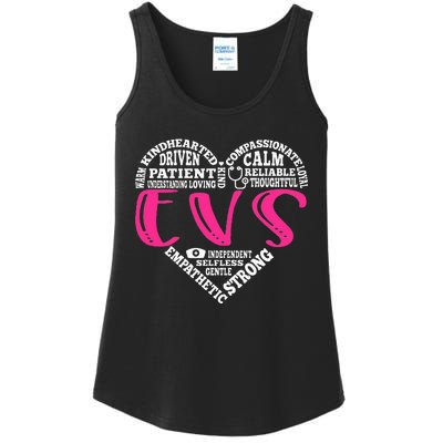 EVS Nurse Love Nursing Students CNA RN Life Nurse Week Gifts Ladies Essential Tank