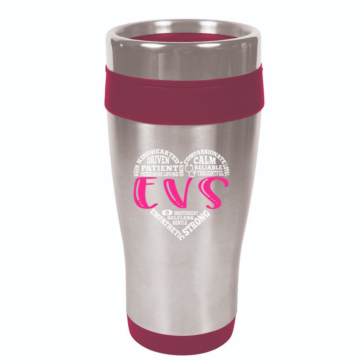 EVS Nurse Love Nursing Students CNA RN Life Nurse Week Gifts 16oz Travel Tumbler