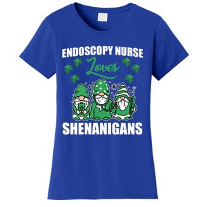 Endoscopy Nurse Loves Shenanigans Irish St Paricks Day Meaningful Gift Women's T-Shirt