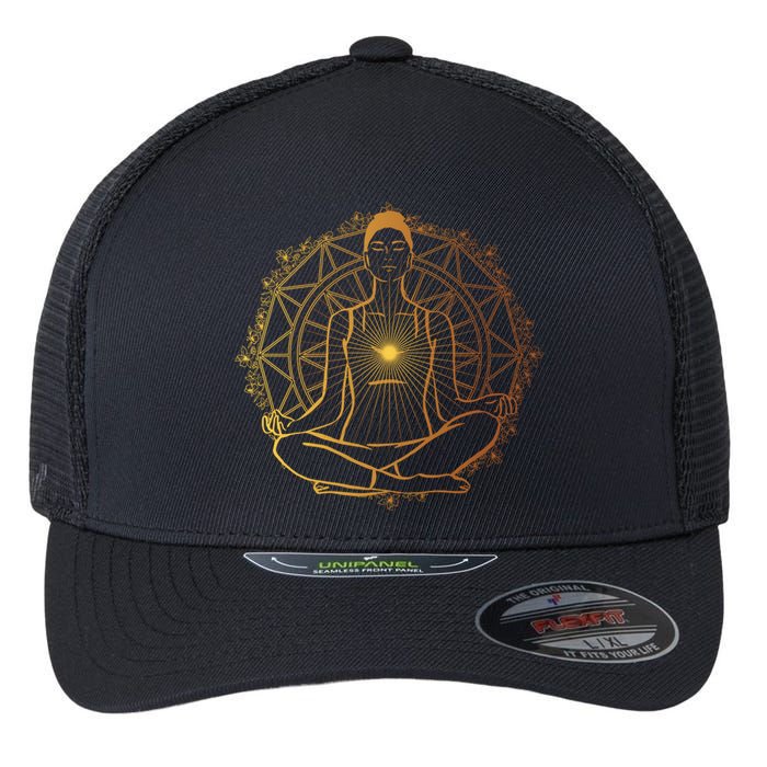 Enlightened Spiritual Flexfit Unipanel Trucker Cap