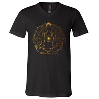 Enlightened Spiritual V-Neck T-Shirt