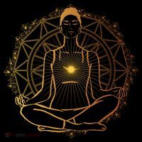 Enlightened Spiritual Drawstring Bag