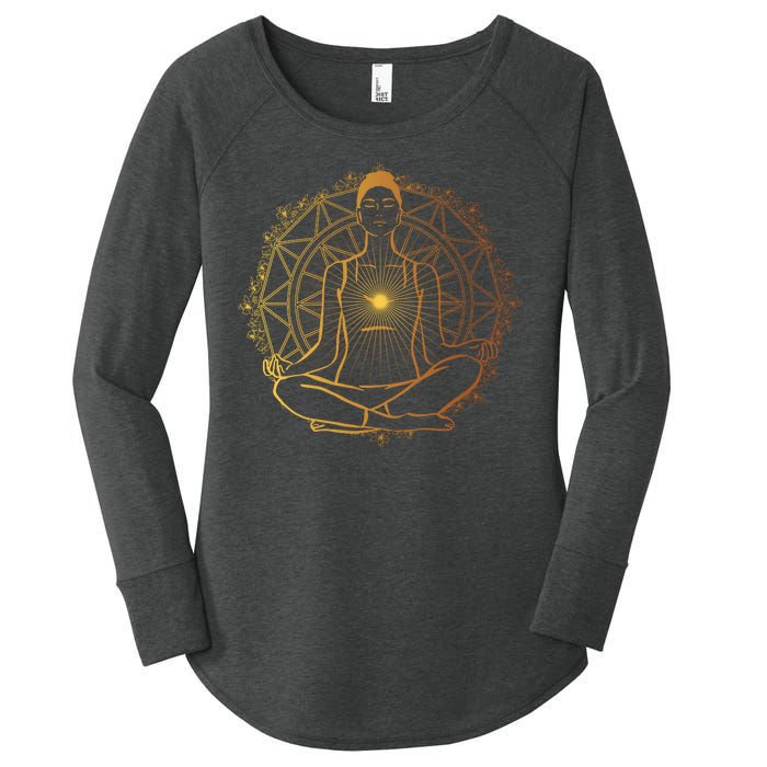 Enlightened Spiritual Women's Perfect Tri Tunic Long Sleeve Shirt