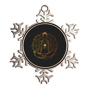 Enlightened Spiritual Metallic Star Ornament