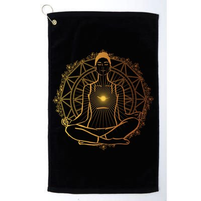 Enlightened Spiritual Golf Towel