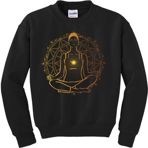 Enlightened Spiritual Kids Sweatshirt