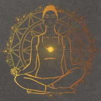 Enlightened Spiritual Cotton Canvas Backpack