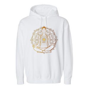 Enlightened Spiritual Garment-Dyed Fleece Hoodie