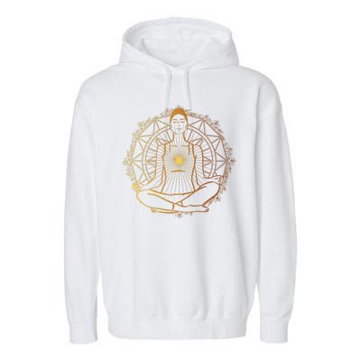 Enlightened Spiritual Garment-Dyed Fleece Hoodie