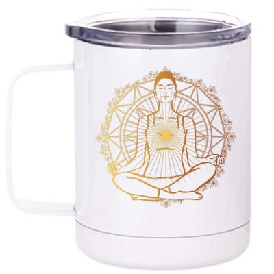 Enlightened Spiritual 12 oz Stainless Steel Tumbler Cup