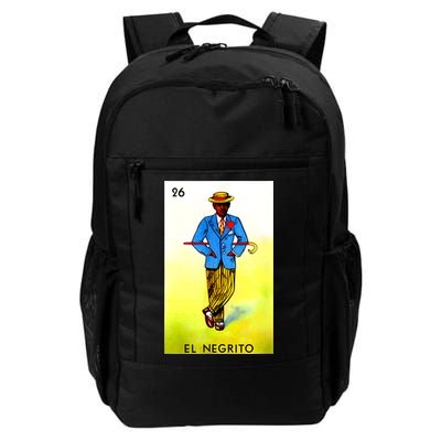 El Negrito Mexican Lottery Cards Lotto Mexicana Bingo Loto Backpack