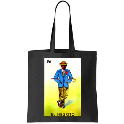 El Negrito Mexican Lottery Cards Lotto Mexicana Bingo Loto Bag