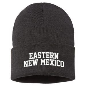 Eastern New Mexico Athletic Arch College University Alumni Sustainable Knit Beanie