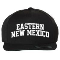 Eastern New Mexico Athletic Arch College University Alumni Wool Snapback Cap