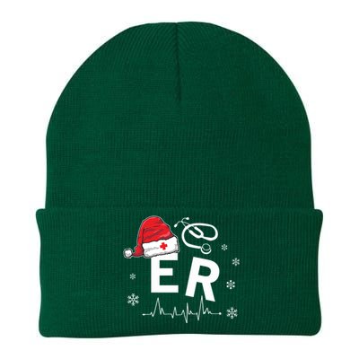 Er Nurse Nursing Santa Hat Christmas Xmas Pajamas Great Gift Knit Cap Winter Beanie