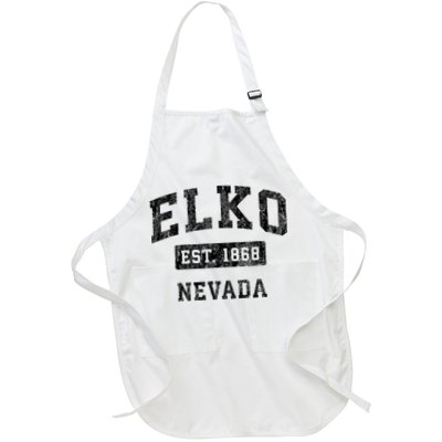 Elko Nevada Nv Vintage Established Sports Design Apron