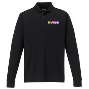 Endoscopy Nurse Nursing Endo Gi Colon Healthcare Workers Cool Gift Performance Long Sleeve Polo