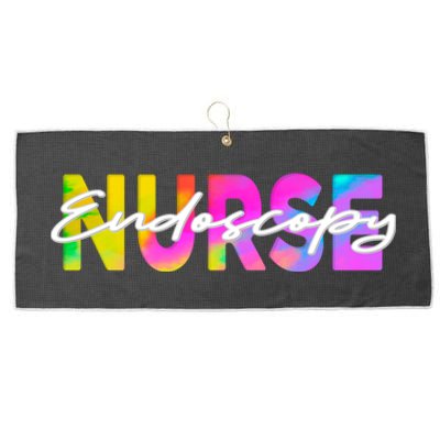 Endoscopy Nurse Nursing Endo Gi Colon Healthcare Workers Cool Gift Large Microfiber Waffle Golf Towel